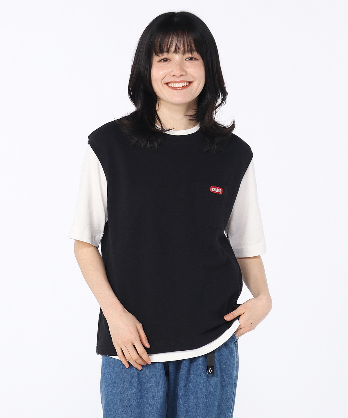 Keystone Layered T-Shirt|CHUMS(チャムス)|アウトドアファッション