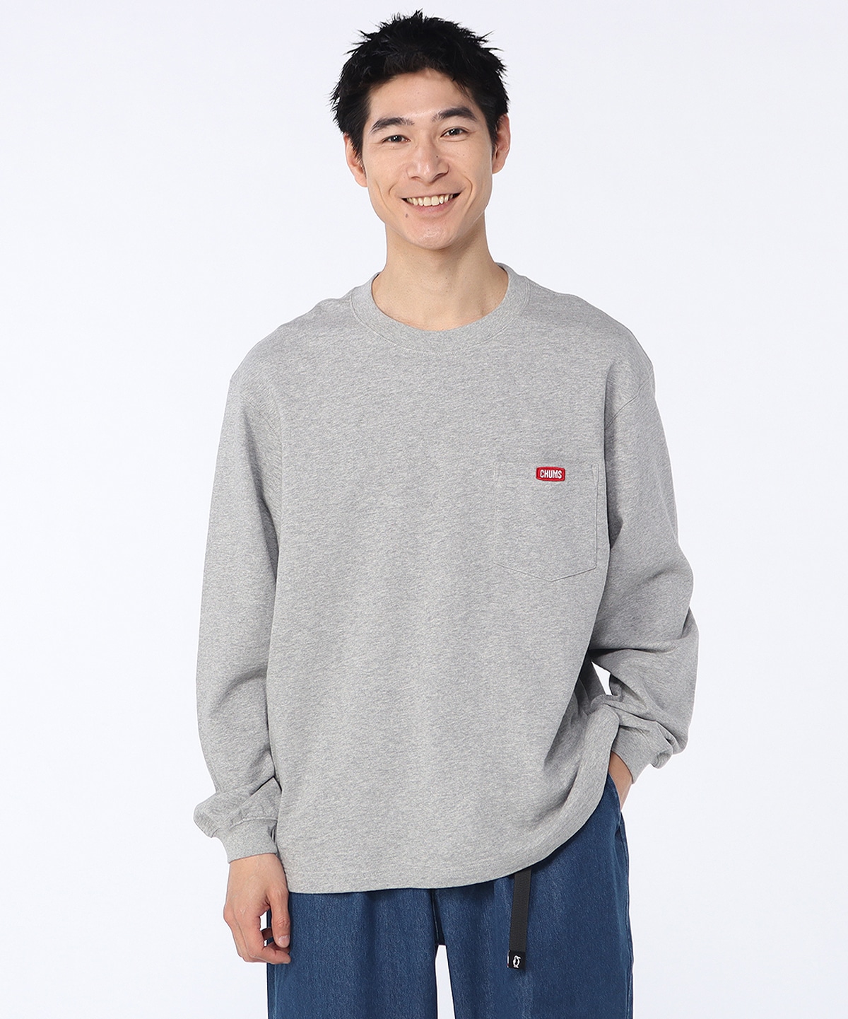 Keystone L/S Pocket Crew Top|CHUMS(チャムス)|アウトドア