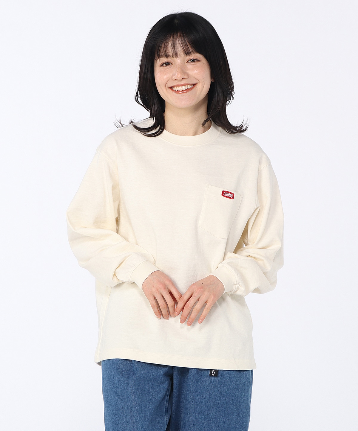 Keystone L/S Pocket Crew Top|CHUMS(チャムス)|アウトドア 