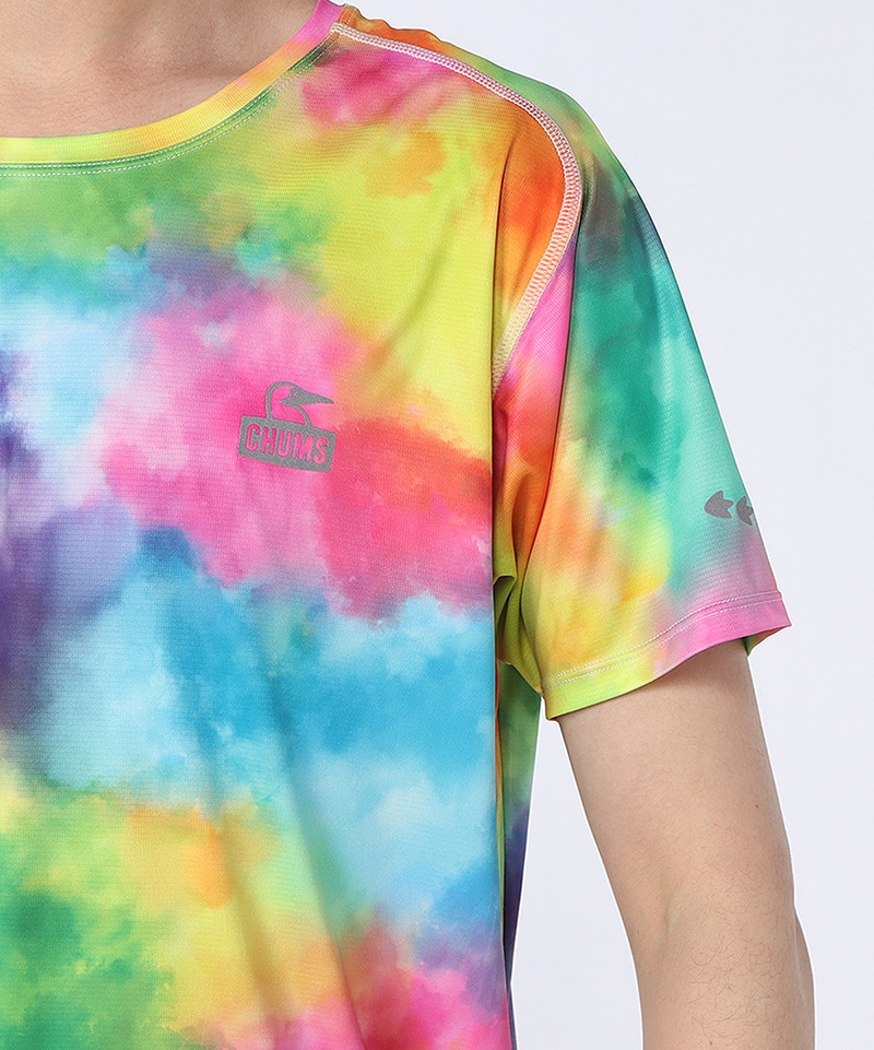 Running Patterned T-Shirt|CHUMS(チャムス)|アウトドアファッション