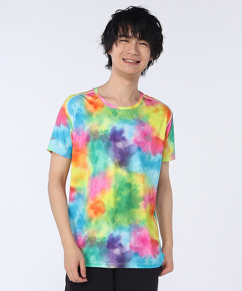 Running Patterned T-Shirt|CHUMS(チャムス)|アウトドアファッション