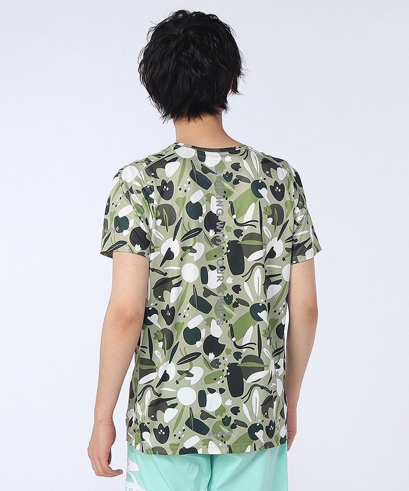Running Patterned T-Shirt|CHUMS(チャムス)|アウトドアファッション
