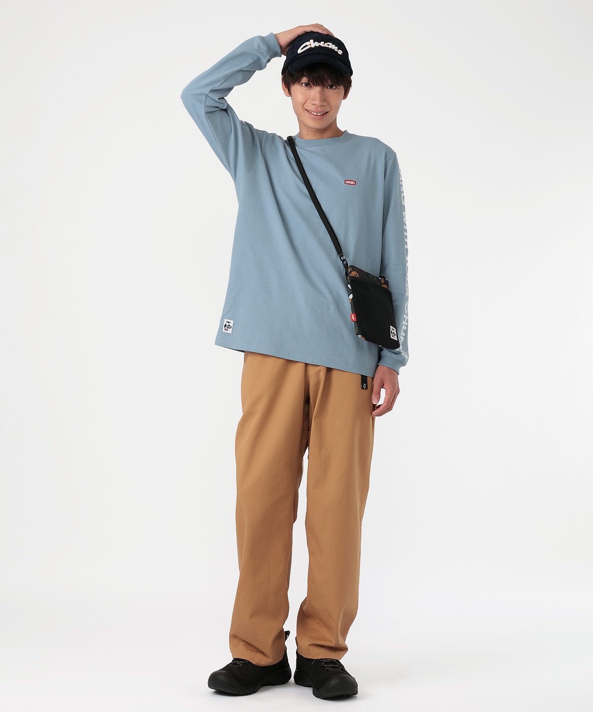 HWYC Brushed L/S T-Shirt|CHUMS(チャムス)|アウトドアファッション