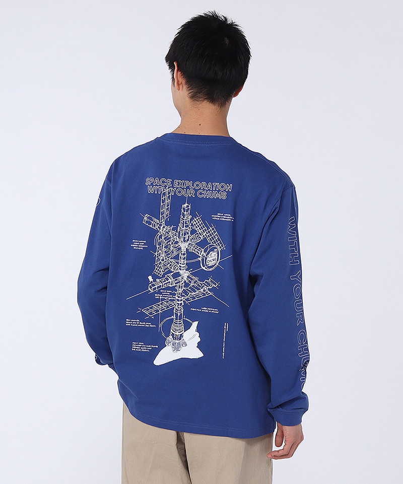 Space Dock L/S T-Shirt|CHUMS(チャムス)|アウトドアファッション公式通販