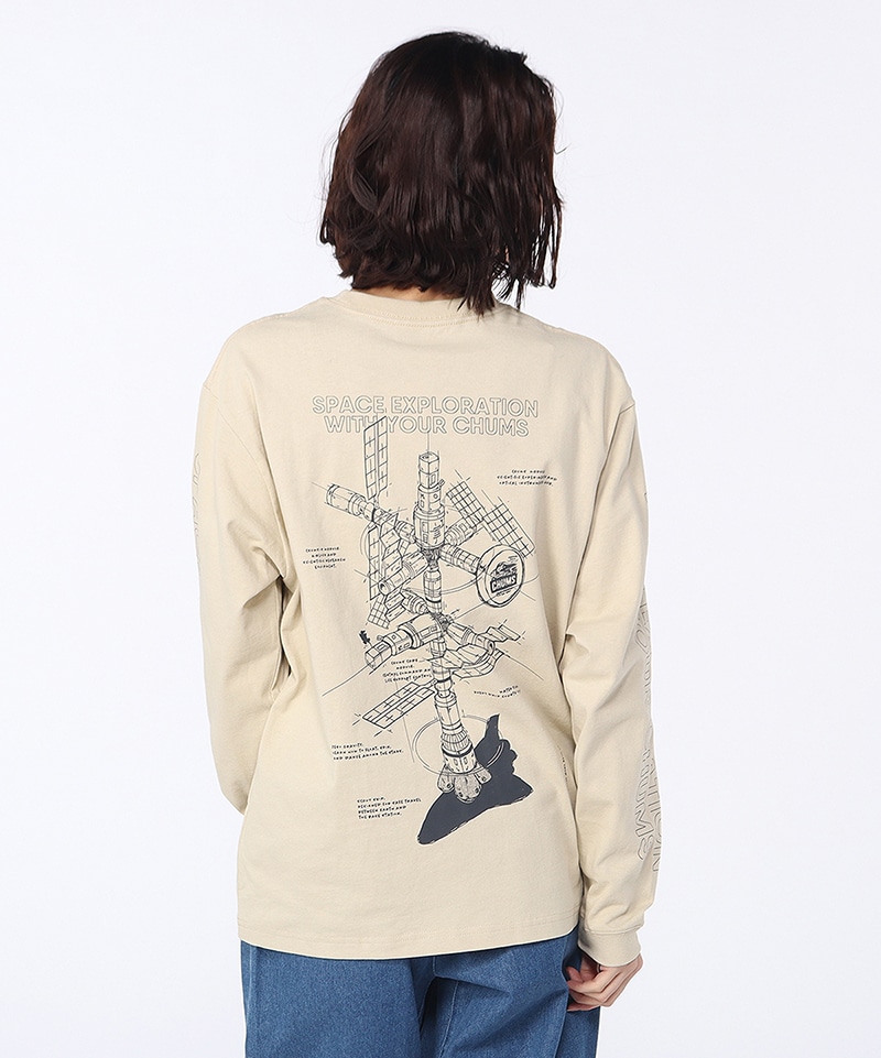 Space Dock L/S T-Shirt|CHUMS(チャムス)|アウトドアファッション公式通販