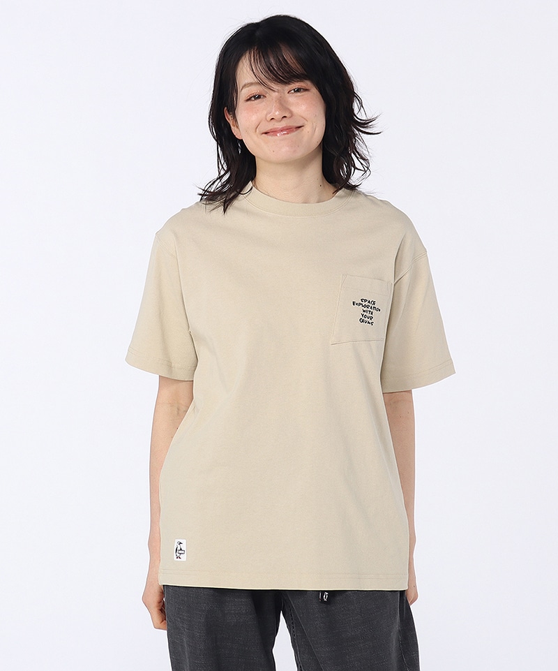 Space Booby Spaceship Pocket T-Shirt|CHUMS(チャムス)|アウトドア