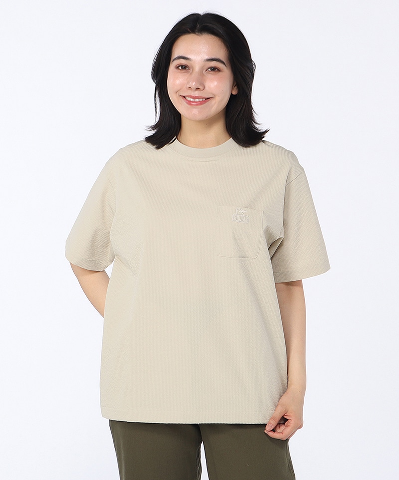 Seerchucker Stretch T-Shirt|CHUMS(チャムス)|アウトドアファッション
