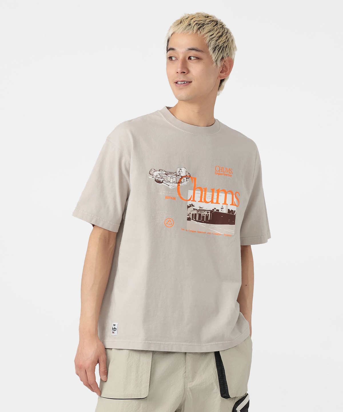 CHUMS USA Factory T-Shirt|CHUMS(チャムス)|アウトドアファッション 