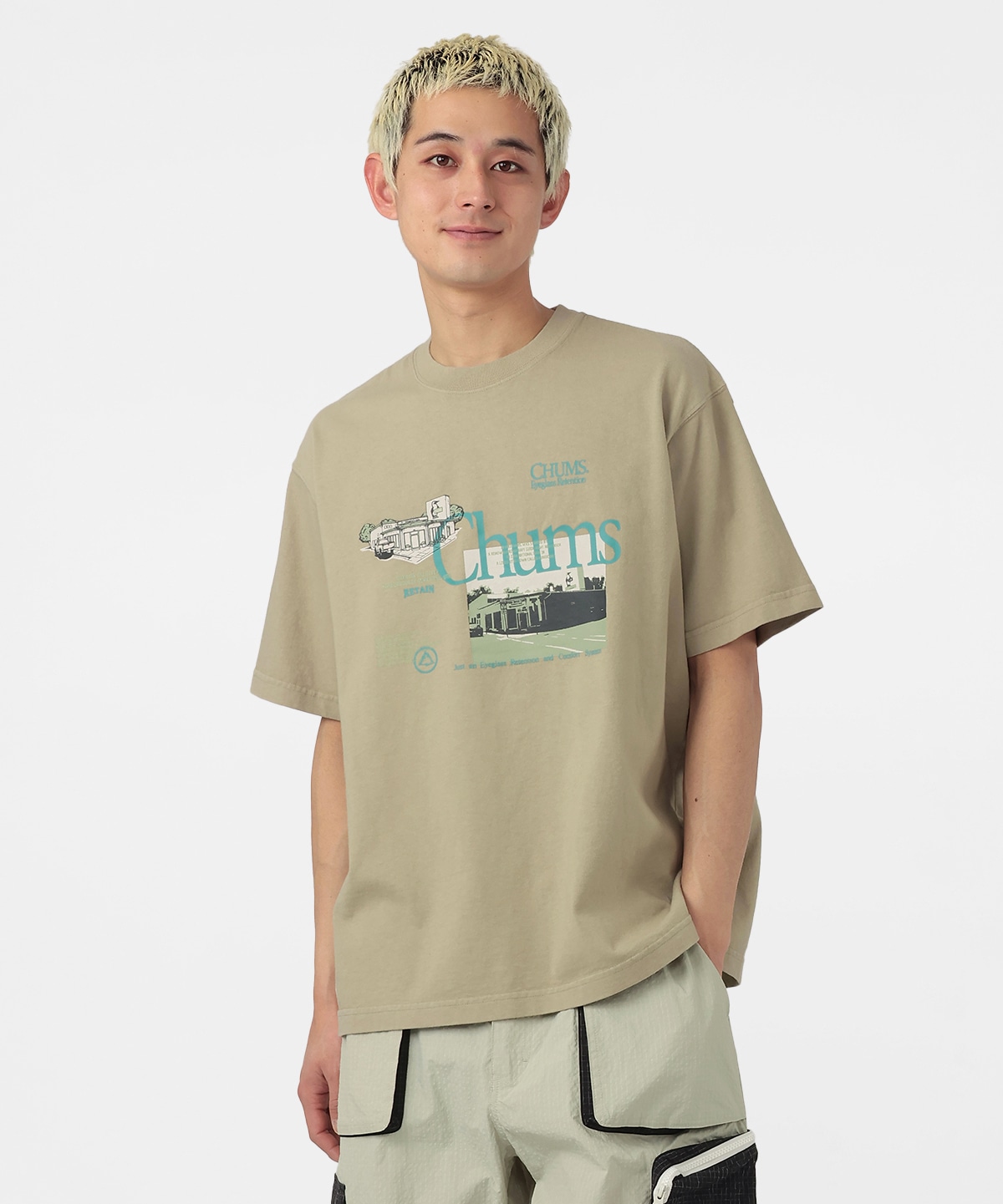 CHUMS USA Factory T-Shirt|CHUMS(チャムス)|アウトドアファッション