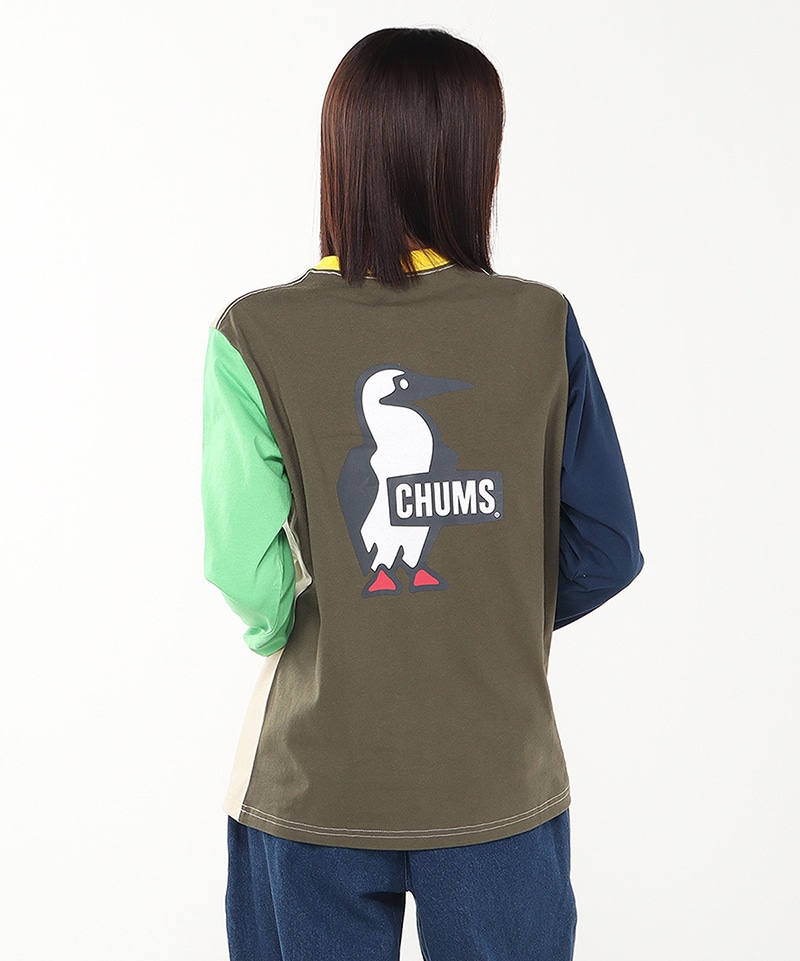 新品‼️ CHUMS LB×CHUMS Artrl Stuh Booby JKT Booby Logo L/S T-Shirt|CHUMS(チャムス)|アウトドアファッション公式通販