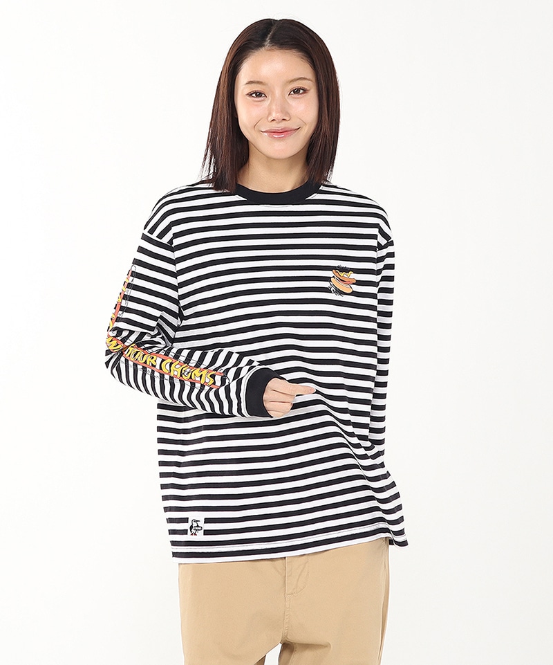 新品　CHUMS HWYC Tシャツ　チャムス レディース　bl 楽天市場】CHUMS チャムス 半袖 Tシャツ レディース バックプリント