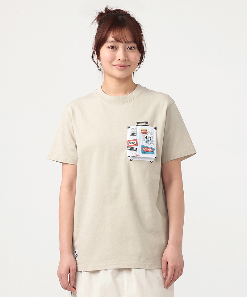 Booby Lost City Trip Pocket T-Shirt|CHUMS(チャムス)|アウトドア