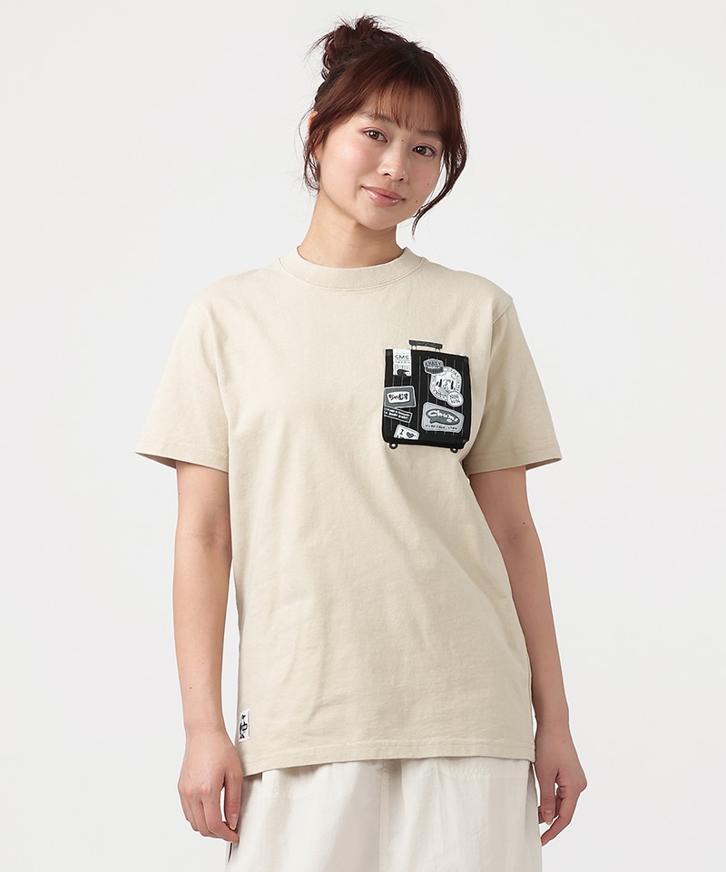 Booby Lost City Trip Pocket T-Shirt|CHUMS(チャムス)|アウトドア