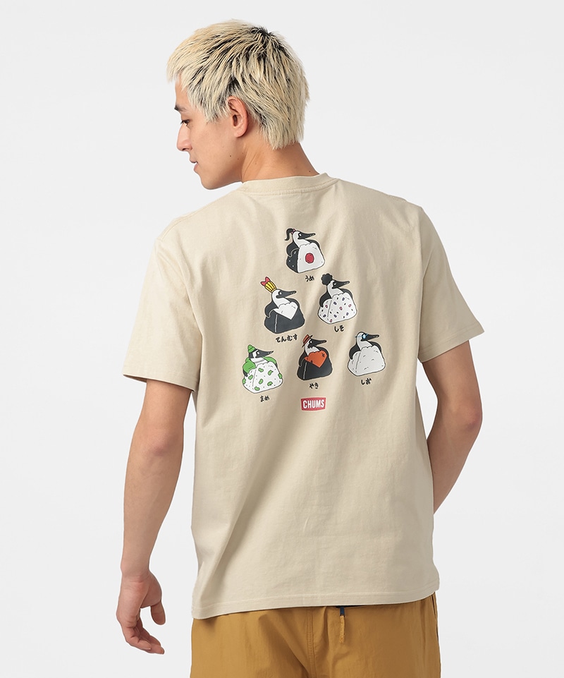 Booby Onigiri Friends T-Shirt|CHUMS(チャムス)|アウトドア