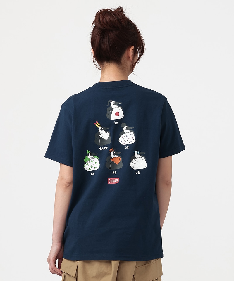 「ゆーみーたんM,XLセット」チャムス ブービーロゴTシャツ ネイビー CHUMS（チャムス） ブービーロゴ tシャツ レディース CH11-2279