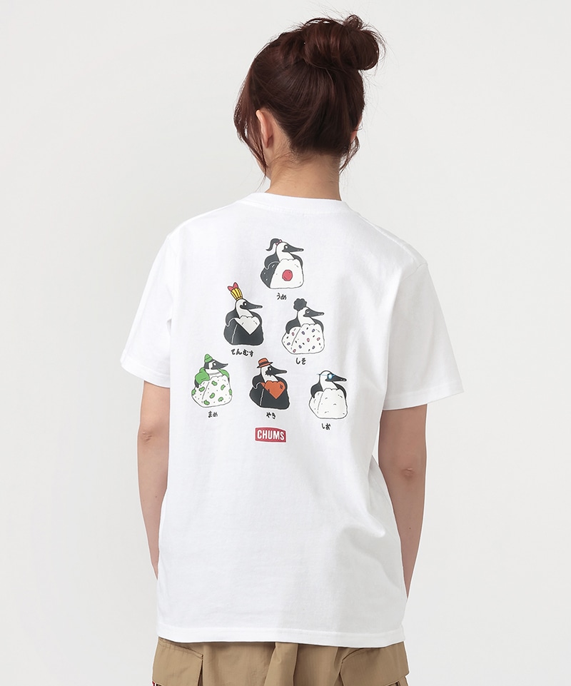 Booby Onigiri Friends T-Shirt|CHUMS(チャムス)|アウトドア