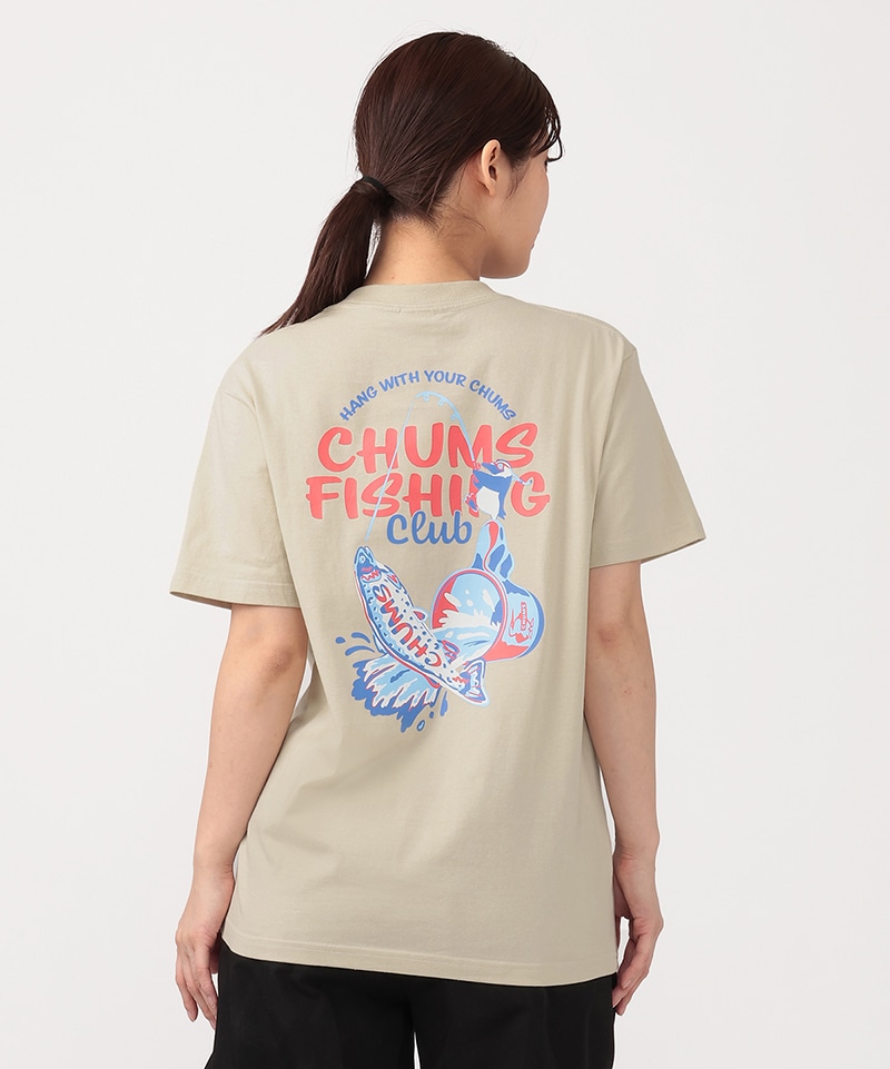 CHUMS Fishing Club T-Shirt|CHUMS(チャムス)|アウトドアファッション 
