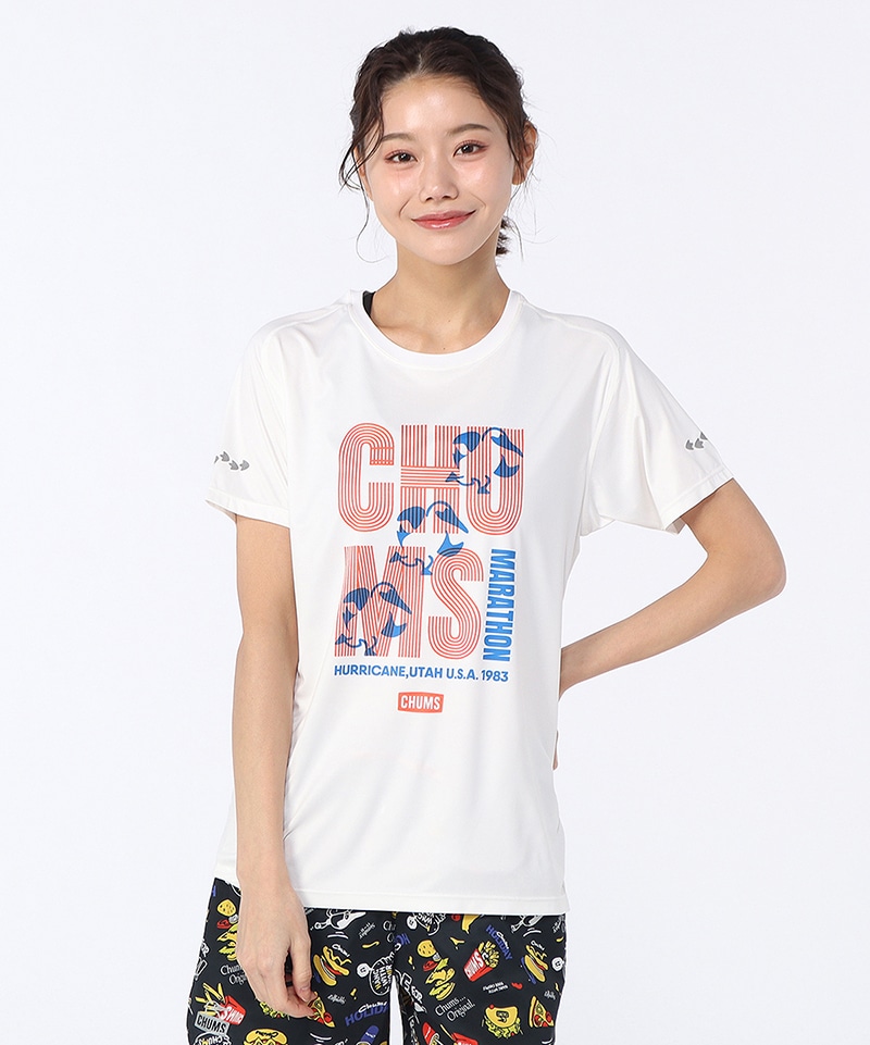 Running CHUMS Marathon T-Shirt|CHUMS(チャムス)|アウトドア