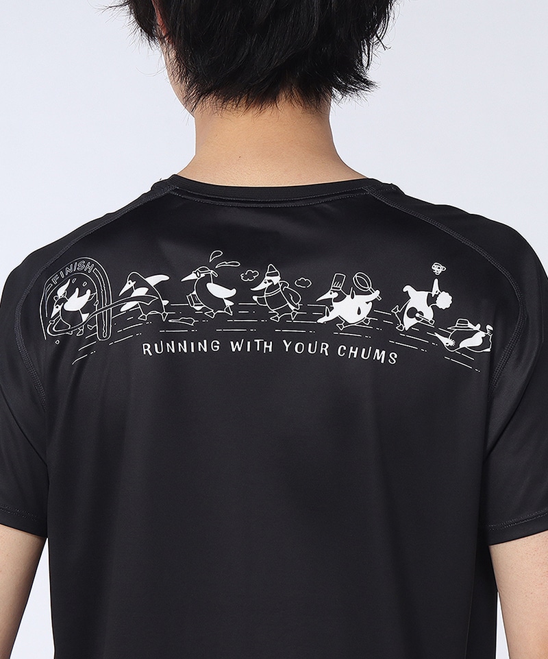 Running Race With Booby Friends T-Shirt|CHUMS(チャムス)|アウトドア