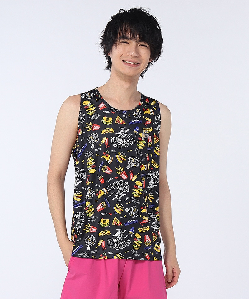 Running Patterned Sleeveless Shirt|CHUMS(チャムス)|アウトドア