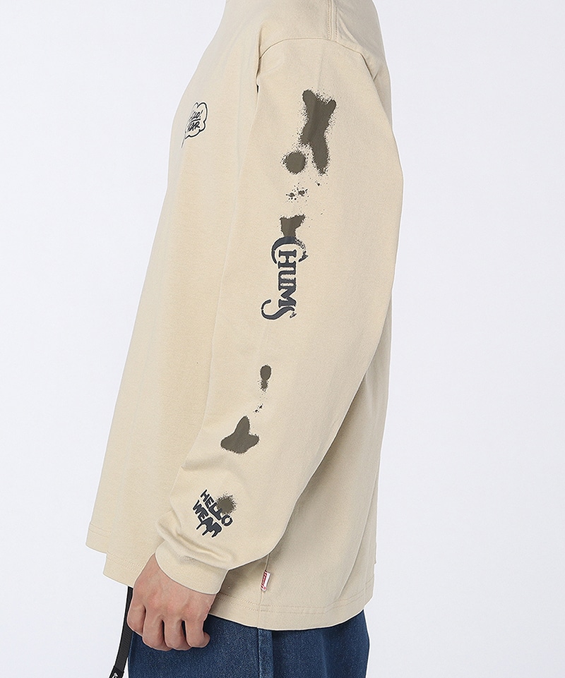 守矢努 L/S T-Shirt|CHUMS(チャムス)|アウトドアファッション公式通販