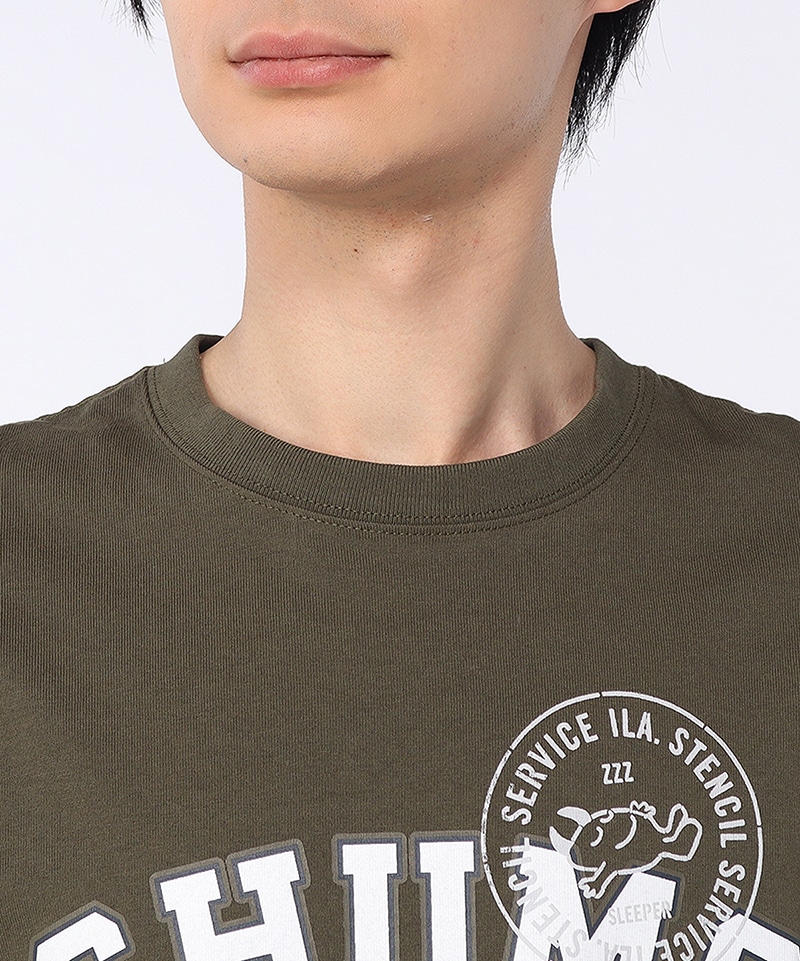 守矢努CHUMS College T-Shirt|CHUMS(チャムス)|アウトドアファッション