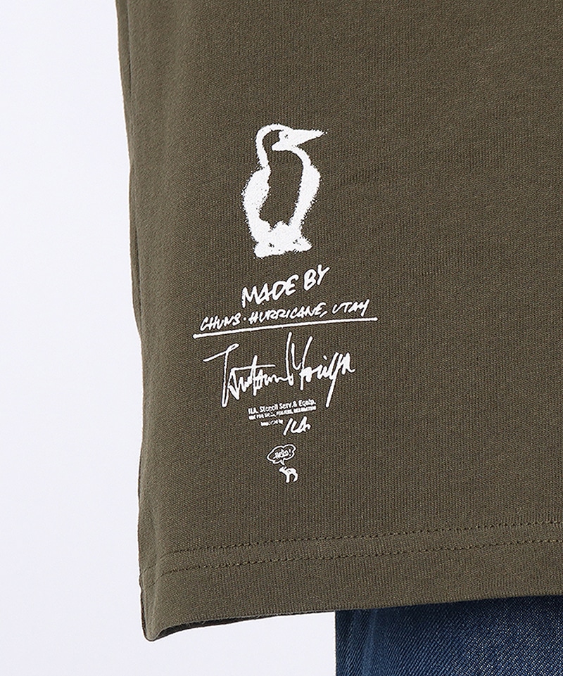 守矢努CHUMS College T-Shirt|CHUMS(チャムス)|アウトドアファッション