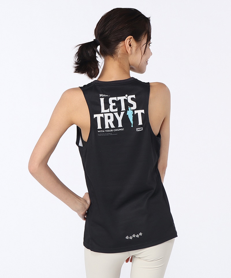 CHUMSx3itsuka Running Silhouette Sleeveless Shirt|CHUMS(チャムス