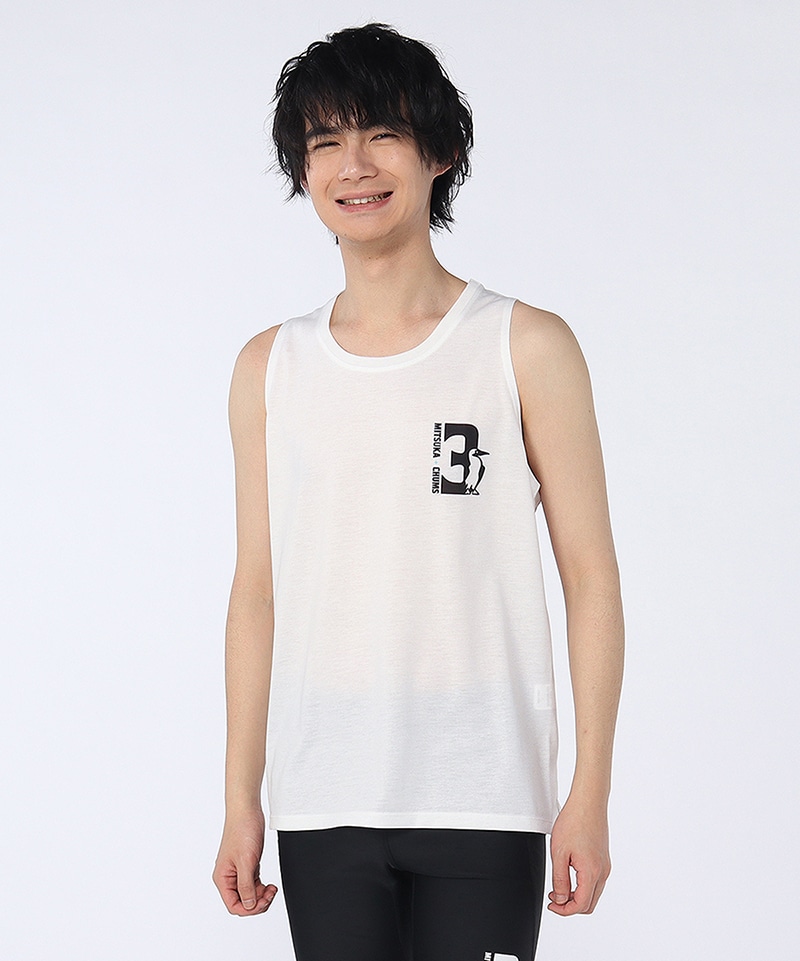 CHUMSx3itsuka Running Silhouette Sleeveless Shirt|CHUMS(チャムス