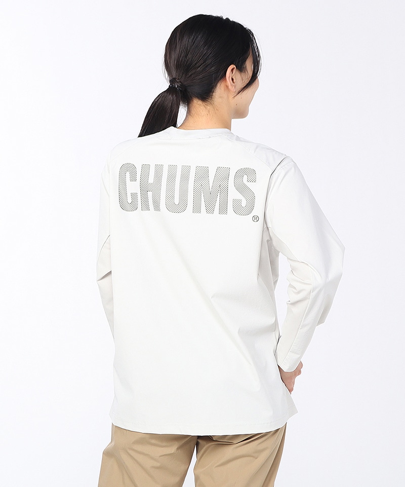 Airtrail Stretch CHUMS L/S T-Shirt|CHUMS(チャムス)|アウトドア 