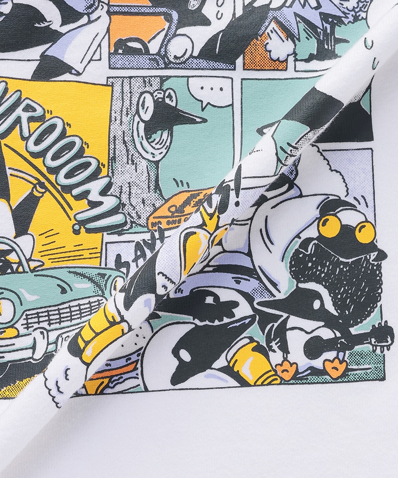 CHUMS Comics Pocket Brushed L/S T-Shirt|CHUMS(チャムス)|アウトドア