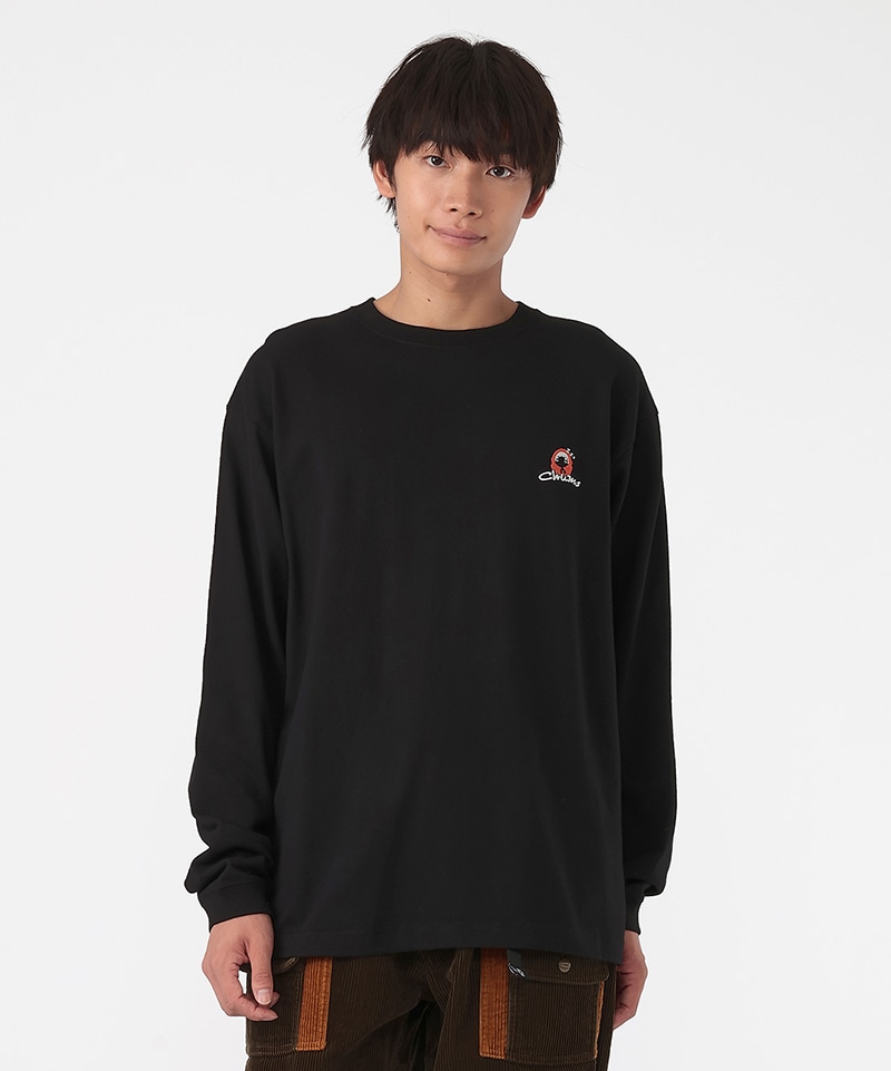 チャムブーケ CHUMS Embroidery Brushed L/S T-Shirt|CHUMS(チャムス)|アウトドア