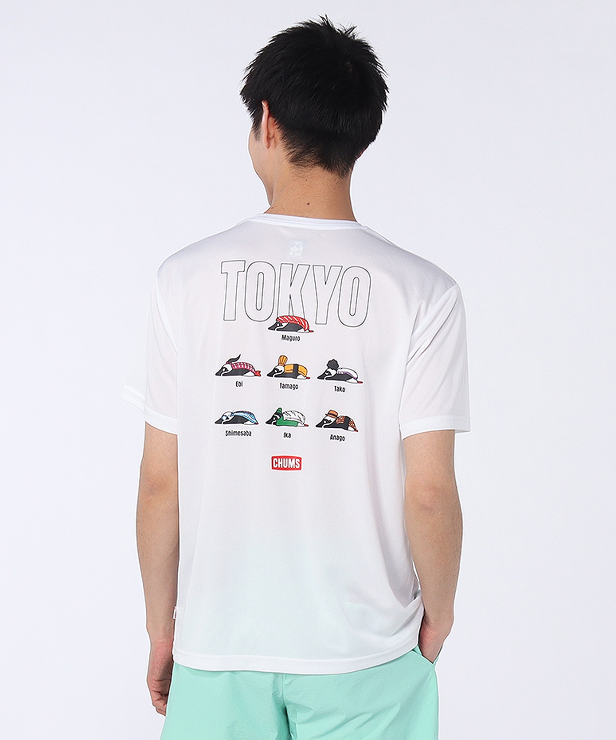 限定】RUN Tokyo Sushi Friends T-Shirt|CHUMS(チャムス)|アウトドア