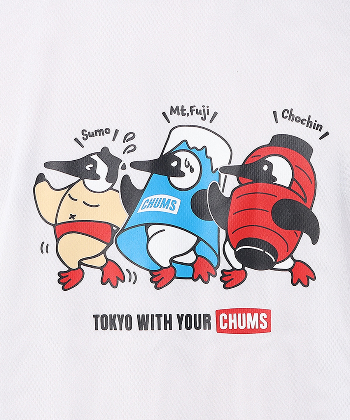 限定】RUN Tokyo Costume Booby T-Shirt|CHUMS(チャムス)|アウトドア