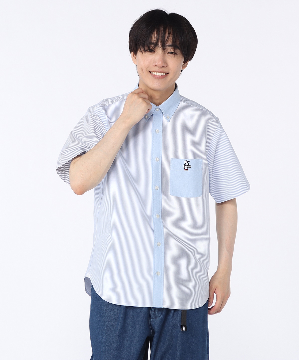 @chan　二つセット CHUMS OX S/S Shirt|CHUMS(チャムス)|アウトドアファッション公式通販
