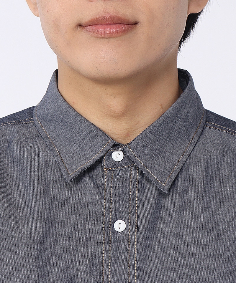 Yarn-Dyed Chambray S/S Shirt|CHUMS(チャムス)|アウトドア