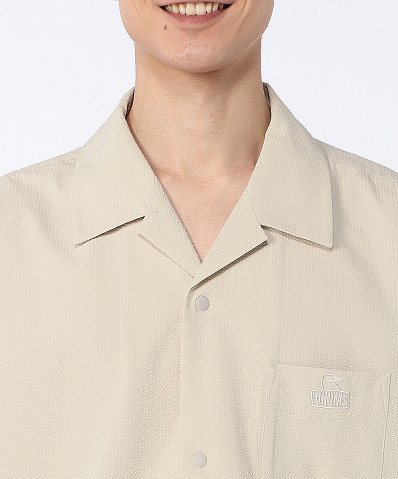 Seerchucker Stretch S/S Shirt|CHUMS(チャムス)|アウトドア