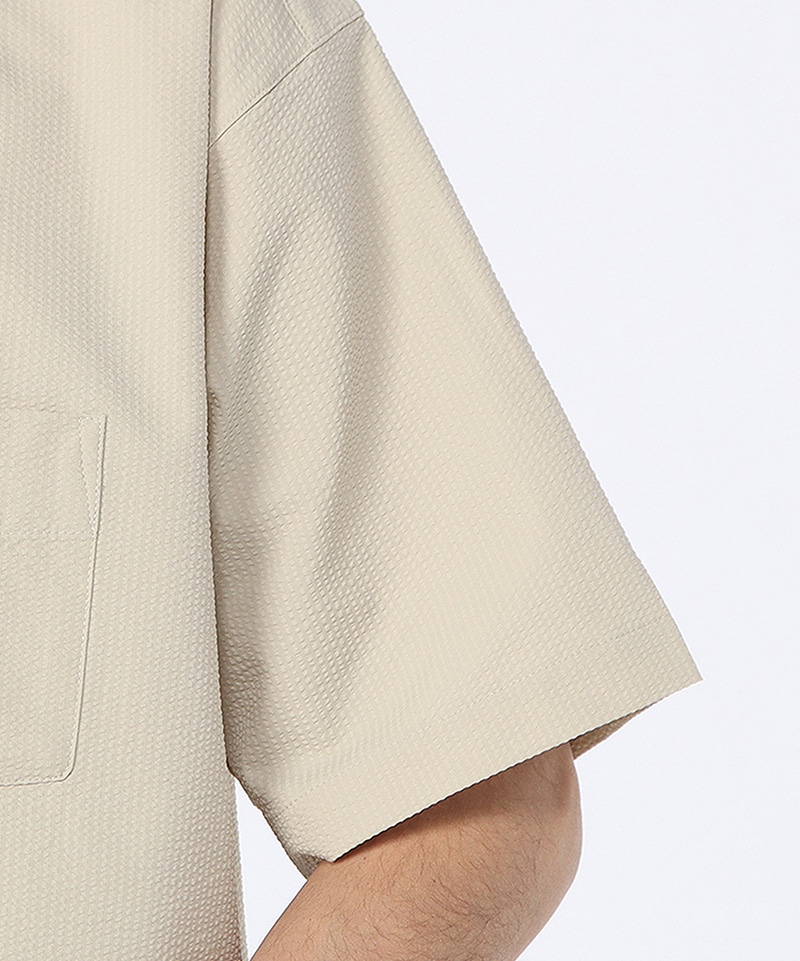 Seerchucker Stretch S/S Shirt|CHUMS(チャムス)|アウトドア