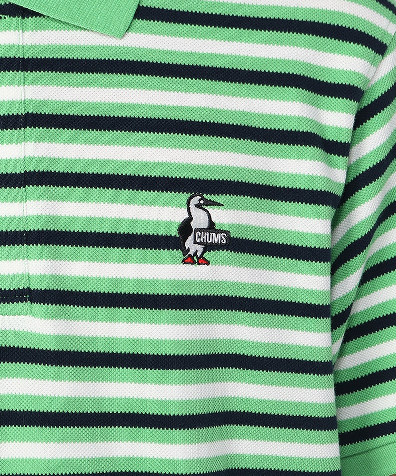 Booby Border Polo Shirt|CHUMS(チャムス)|アウトドアファッション公式通販