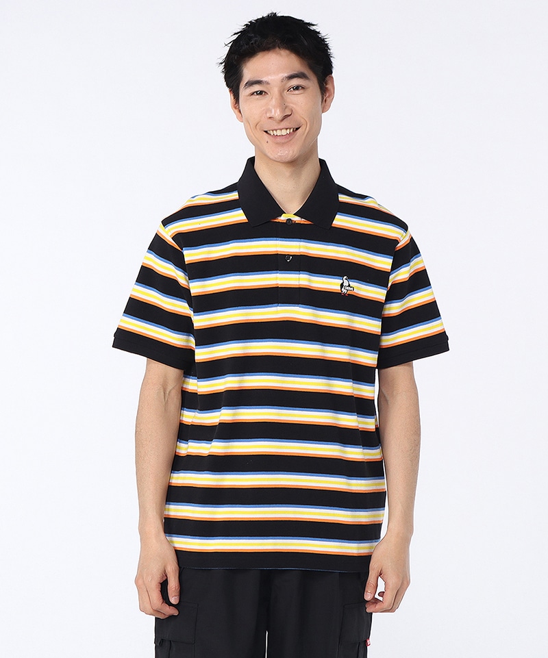 Booby Border Polo Shirt|CHUMS(チャムス)|アウトドアファッション公式通販