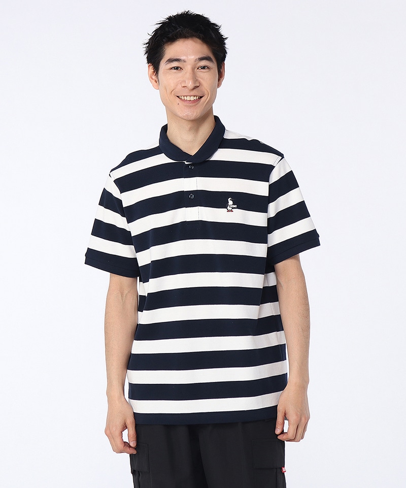Booby Border Shawl Polo Shirt|CHUMS(チャムス)|アウトドア