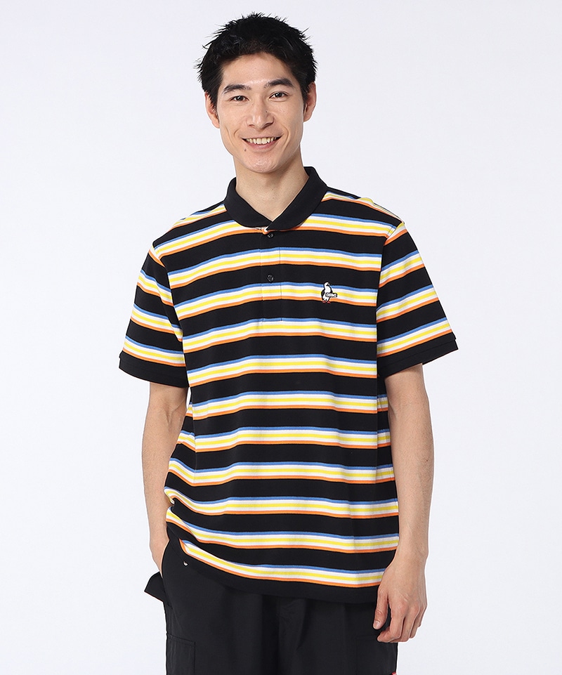 Booby Border Shawl Polo Shirt|CHUMS(チャムス)|アウトドア