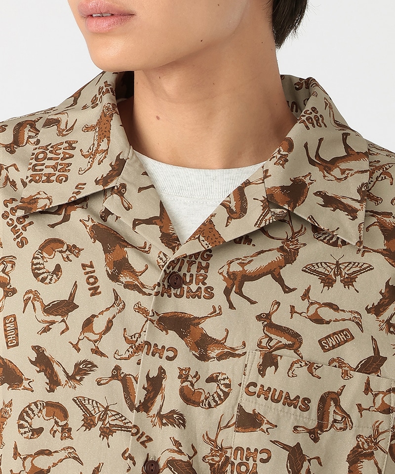 Printed Box Shirt|CHUMS(チャムス)|アウトドアファッション公式通販