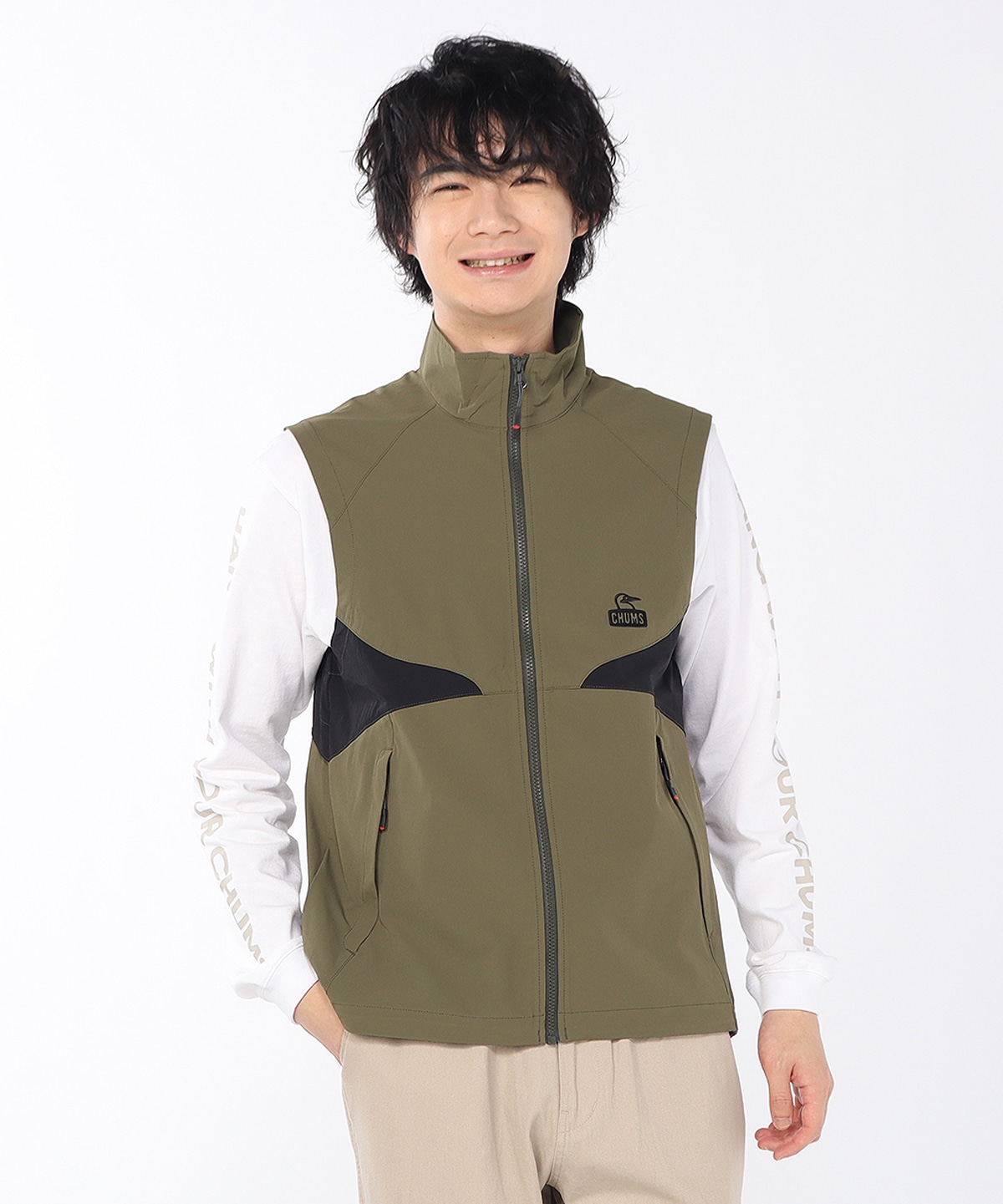 Airtrail Stretch CHUMS Vest|CHUMS(チャムス)|アウトドアファッション