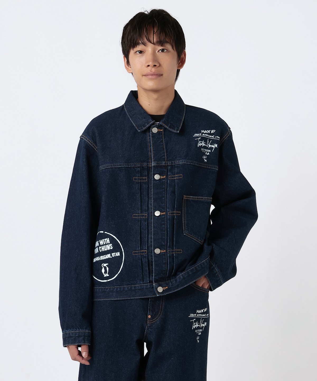 守矢努 Denim Jacket|CHUMS(チャムス)|アウトドアファッション公式通販