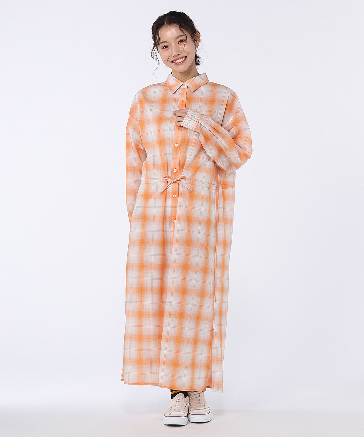 Light Weight Long Shirt One-Piece|CHUMS(チャムス)|アウトドア