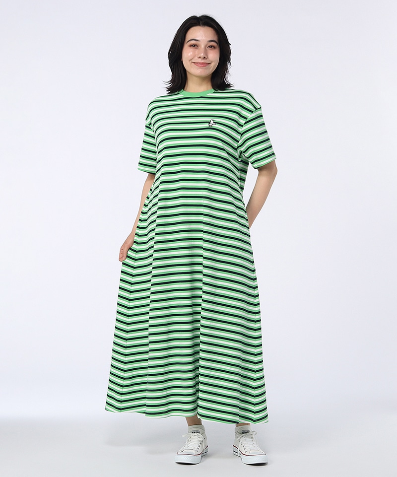 Booby Border Pique Crew Dress|CHUMS(チャムス)|アウトドア