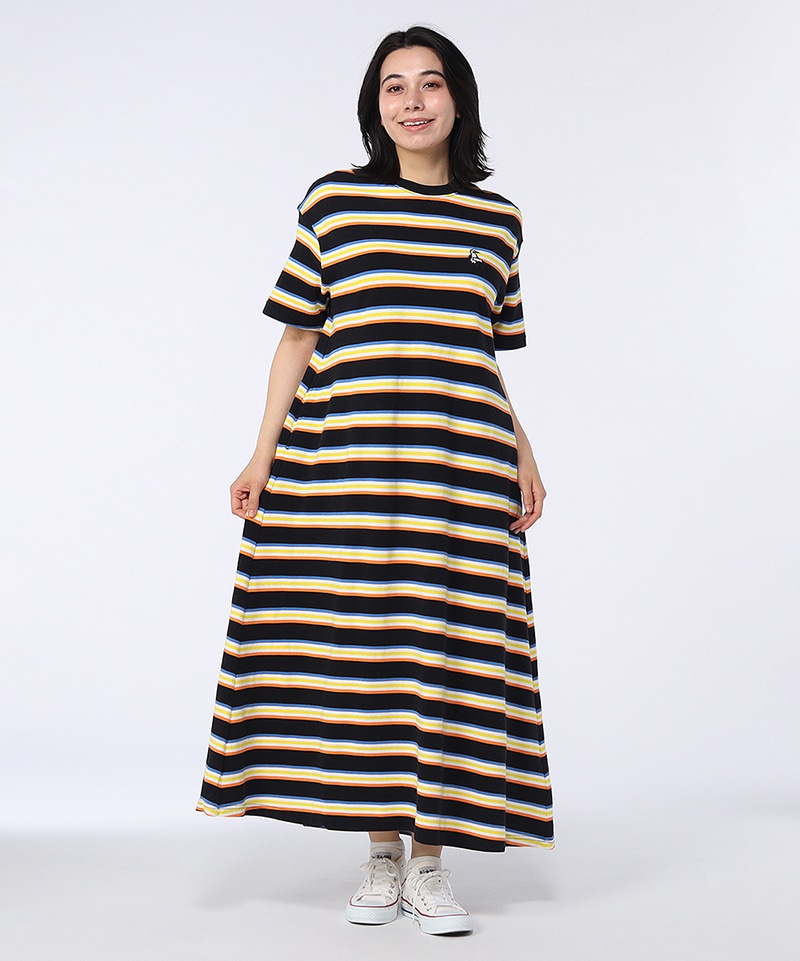 Booby Border Pique Crew Dress|CHUMS(チャムス)|アウトドア