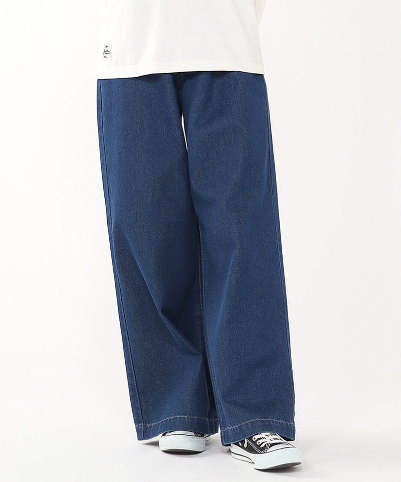Denim Wide Pants|CHUMS(チャムス)|アウトドアファッション公式通販