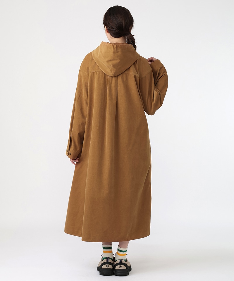 【1回着用のみ】CHUMS チャムス デニム ショップコート コーデュロイ XL 1回着用のみ】CHUMS チャムス デニム ショップコート コーデュロイ XL